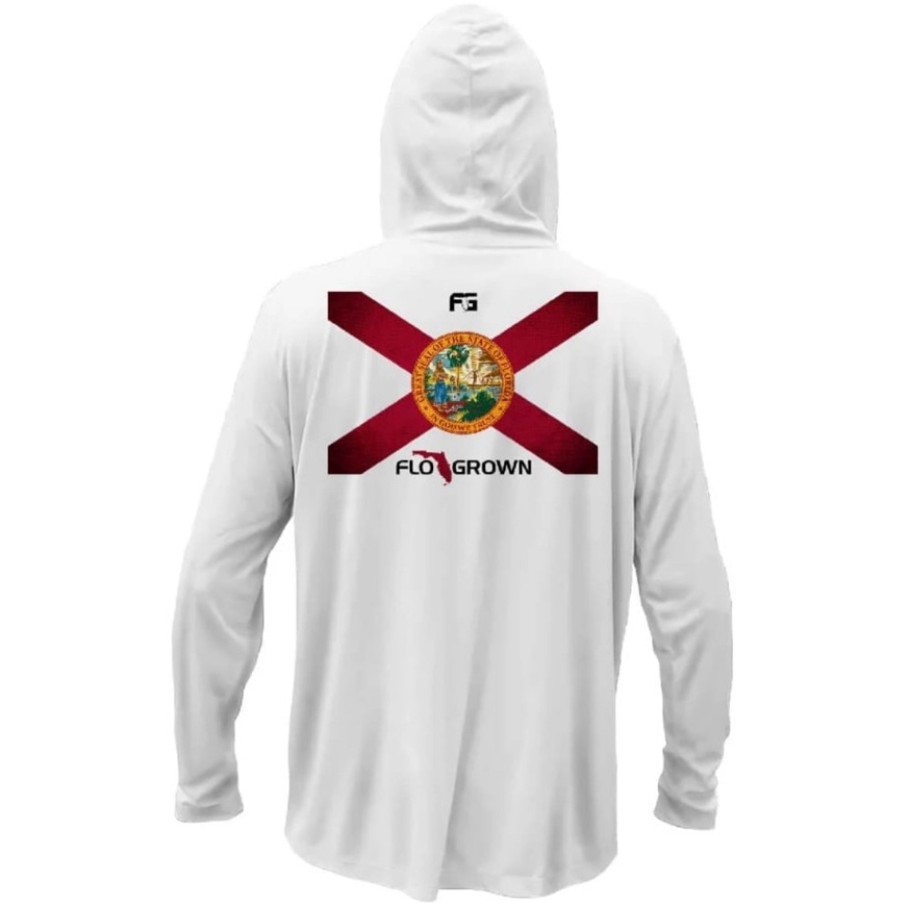 NWT Florida Flag Performance Hoodie XS white